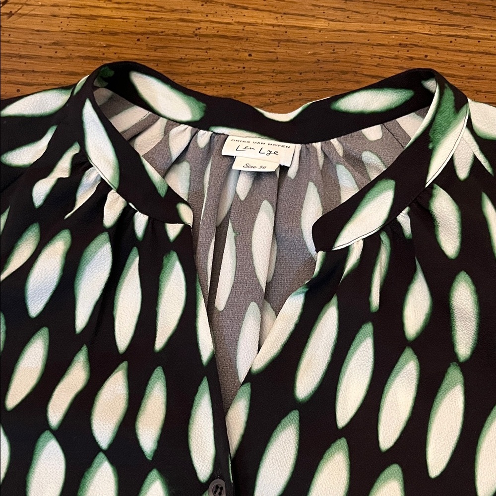 Dries Van Noten Chen Shirt and Palmira Pants Set, size 36 (small) - Picture 3 of 13